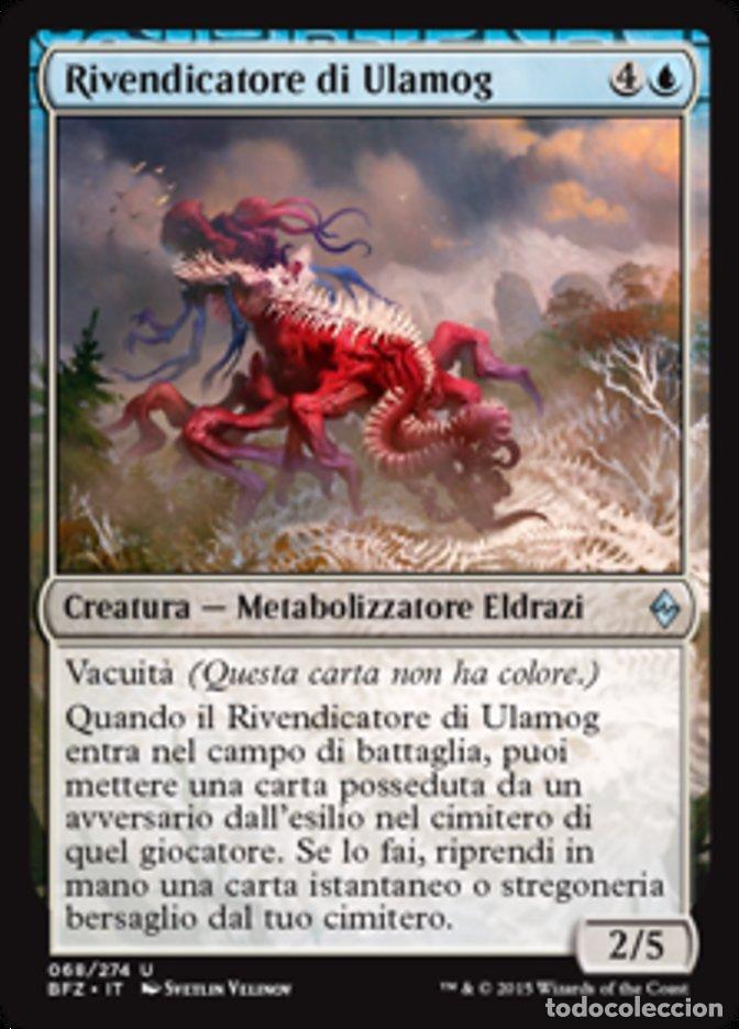 Trading Cards: Carta MTG-Rivendicatore di Ulamog-Battaglia per Zendikar-N.068-ITA-EX-Uncommon - Magic the Gathering