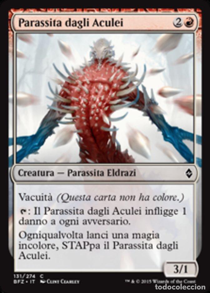 Trading Cards: Carta MTG-Parassita dagli Aculei-Battaglia per Zendikar-N.131-ITA-EX-Common - Magic the Gathering