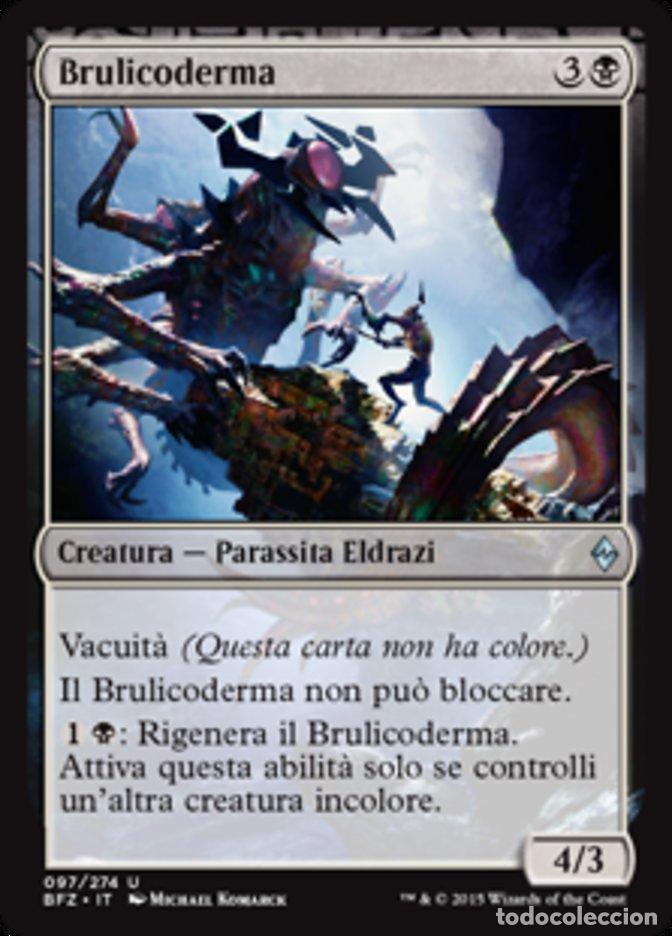 Trading Cards: Carta MTG-Brulicoderma-Battaglia per Zendikar-N.097-ITA-EX-Uncommon - Magic the Gathering