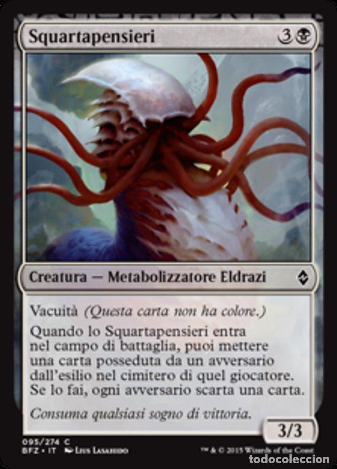 Trading Cards: Carta MTG-Squartapensieri-Battaglia per Zendikar-N.095-ITA-EX-Common - Magic the Gathering