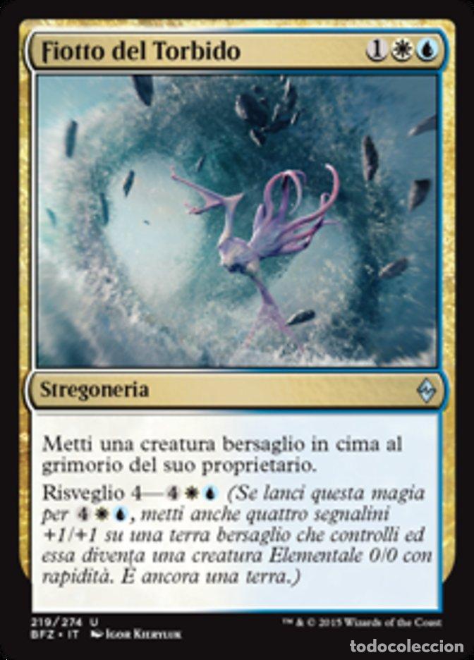 Trading Cards: Carta MTG-Fiotto del Torbido-Battaglia per Zendikar-N.219-ITA-EX-Uncommon - Magic the Gathering
