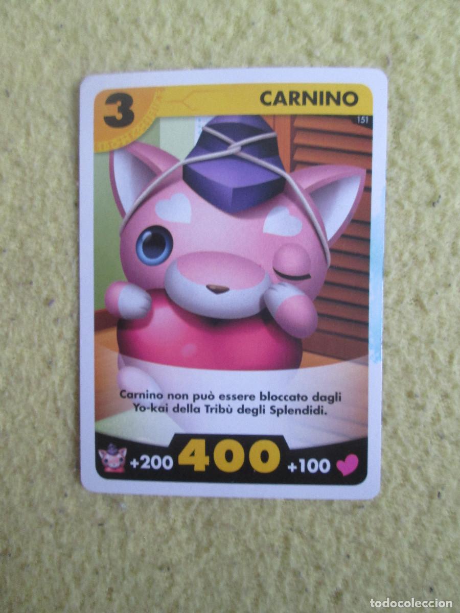 Trading cards: yo kai watch 2015 hasbro CARNINO - Foto 1