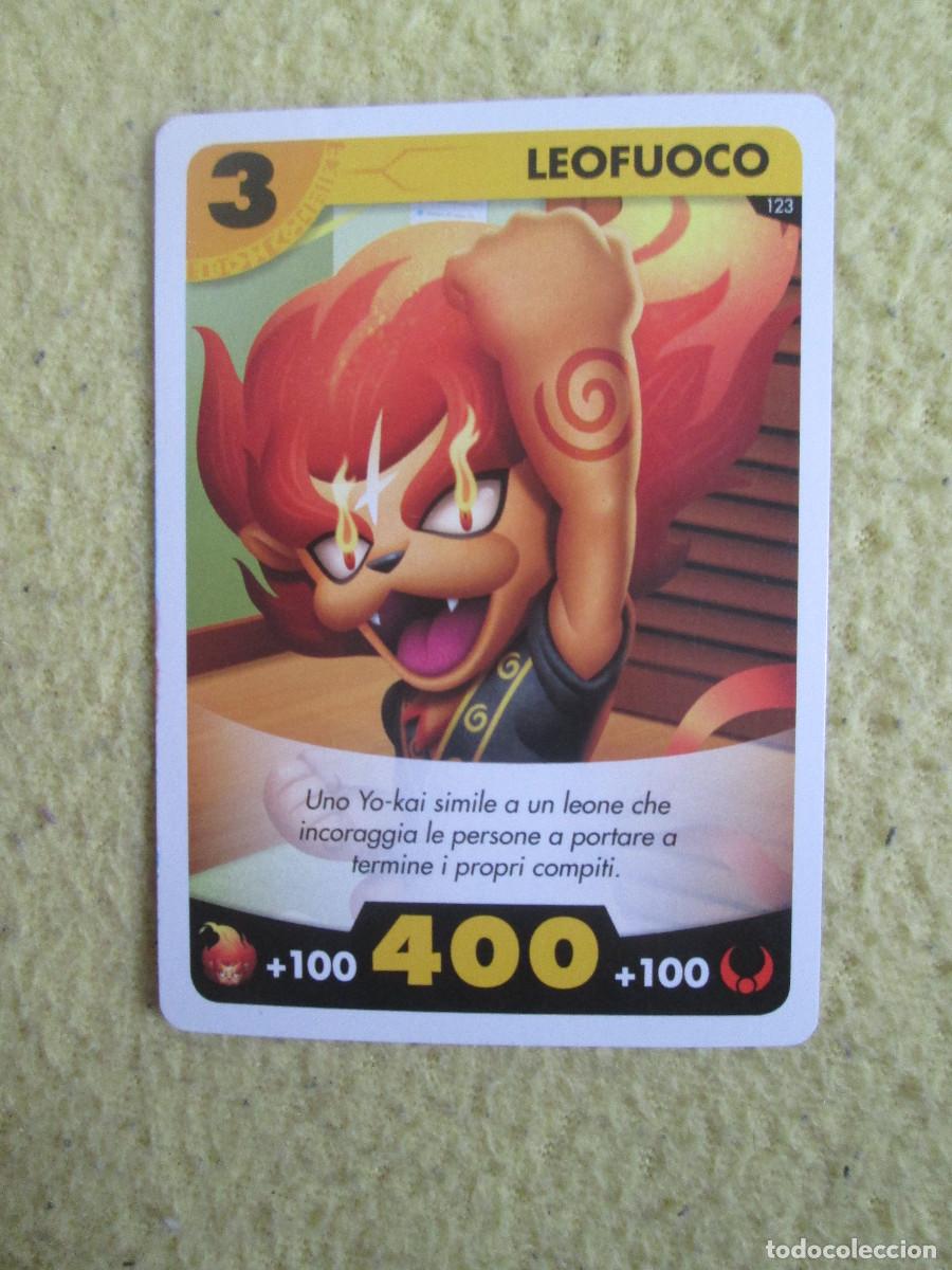 Trading cards: yo kai watch 2015 hasbro LEOFUOCO - Foto 1