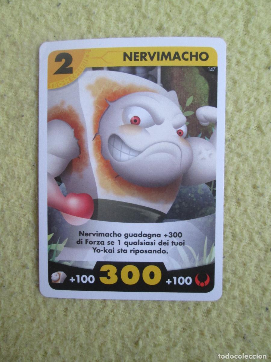 Trading cards: yo kai watch 2015 hasbro NERVIMACHO - Foto 1