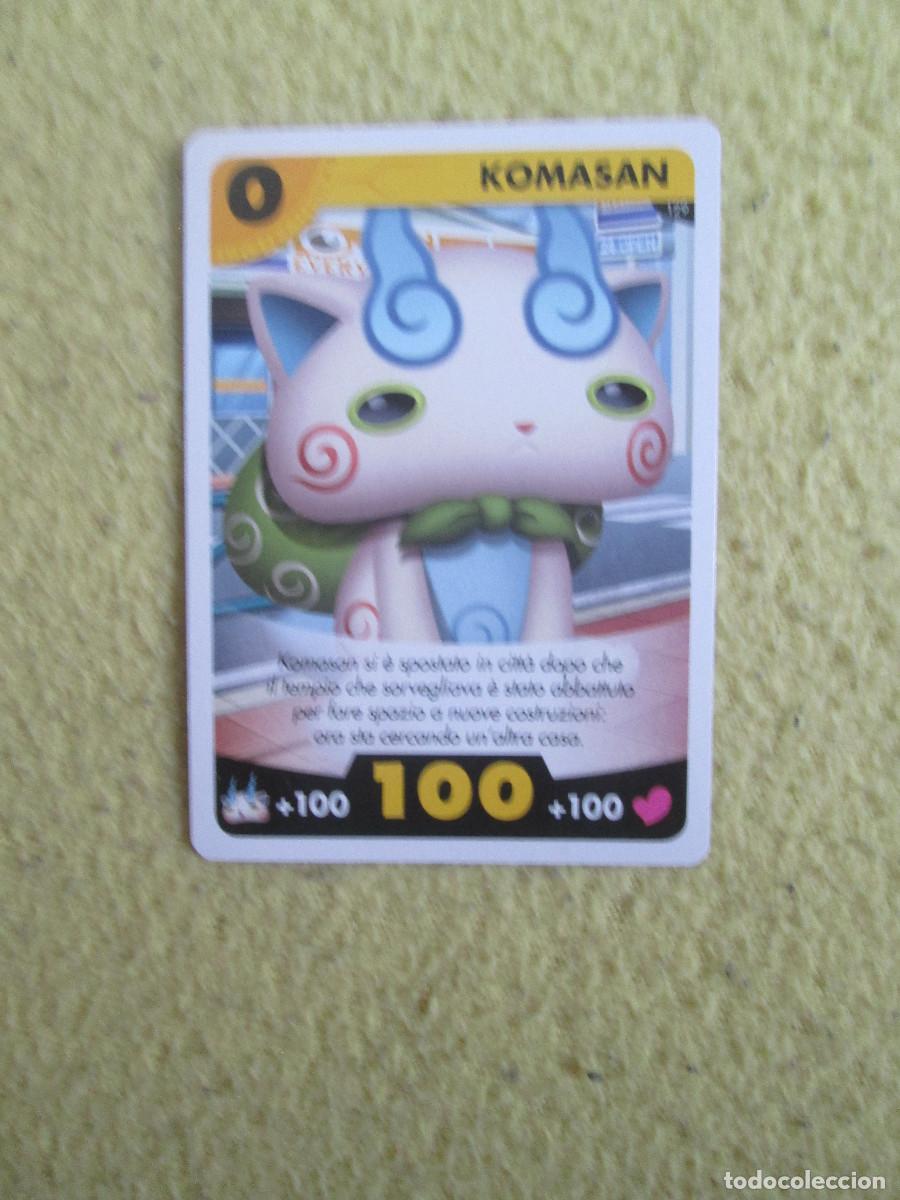 Trading cards: yo kai watch 2015 hasbro KOMASAN - Foto 1
