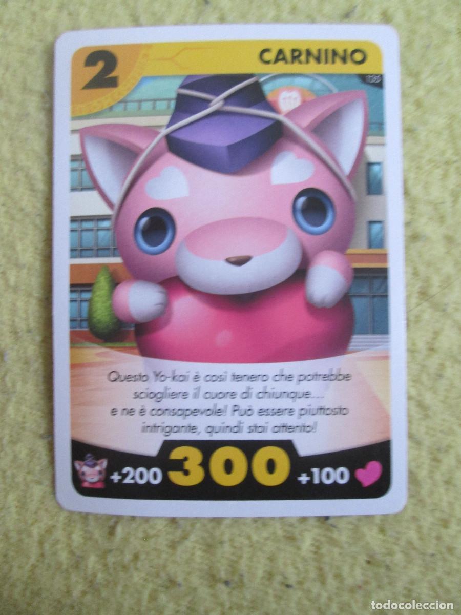 Trading cards: yo kai watch 2015 hasbro CARNINO - Foto 1