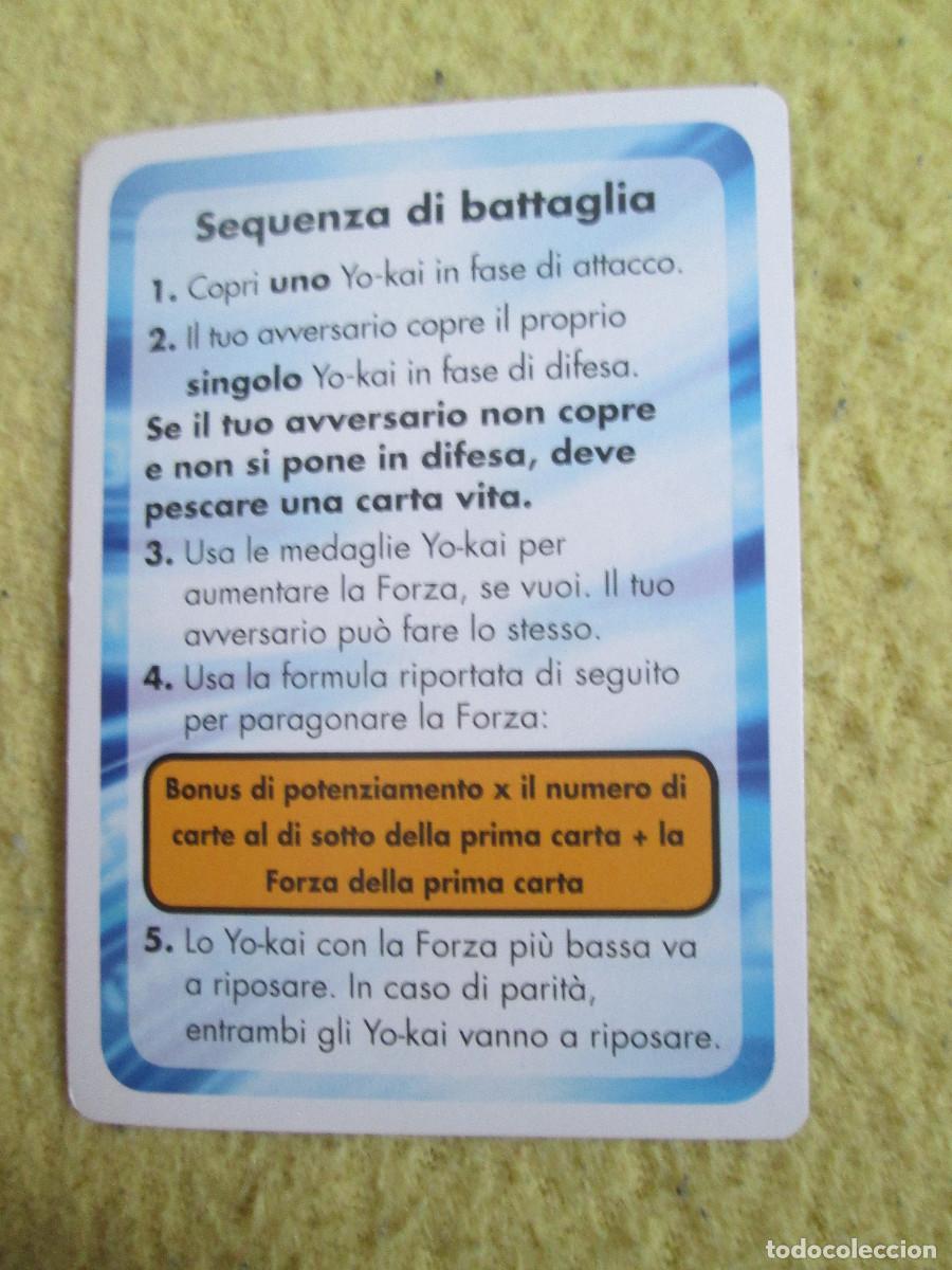 Trading cards: yo kai watch 2015 hasbro INSTRUCCIONES - Foto 1