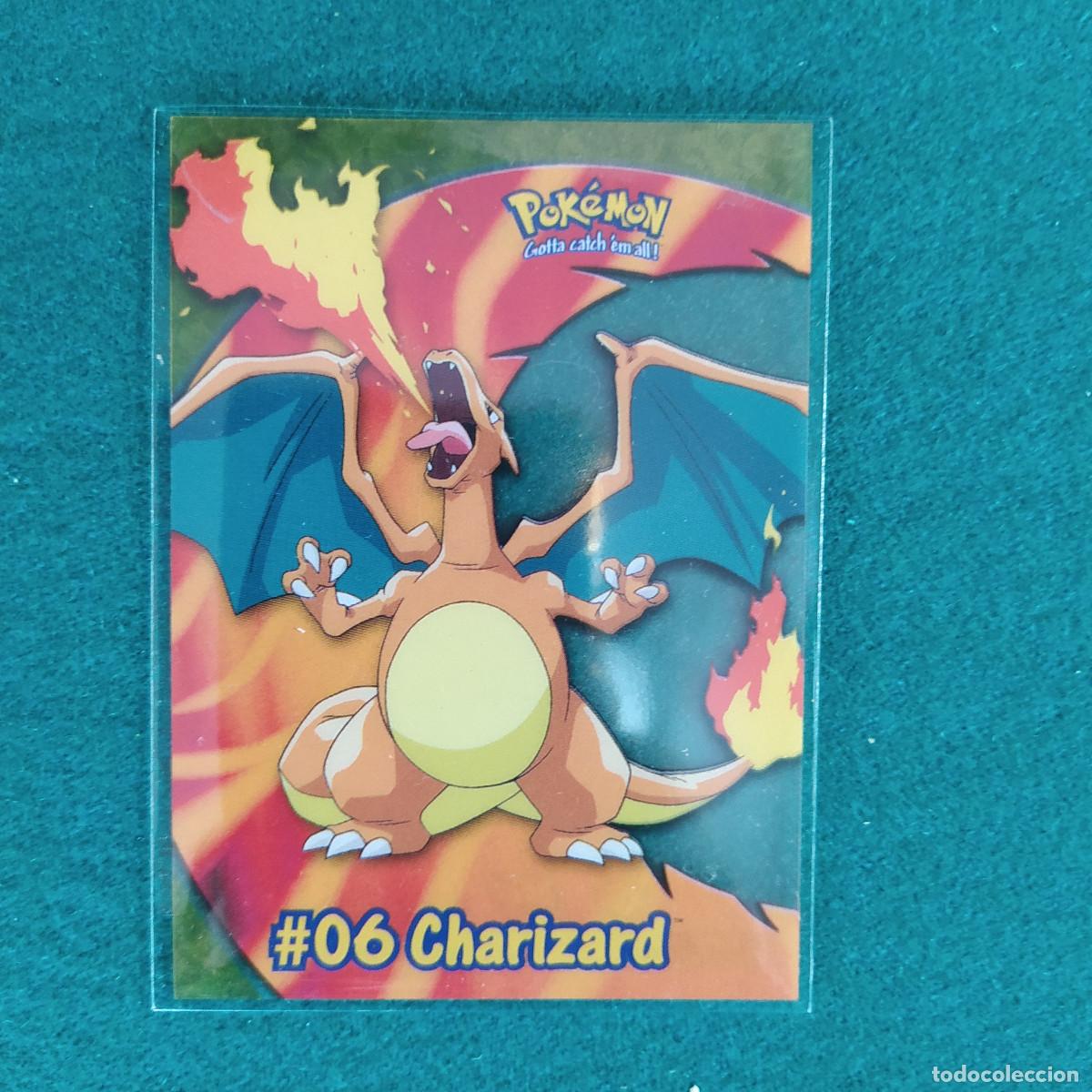 Trading cards: Tarjetas de pl&aacute;stico transparente Topps Pok&eacute;mon Charizard PC3 - Foto 1