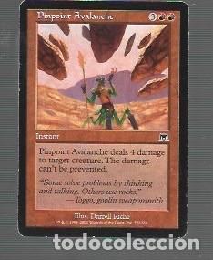 Trading cards: CROMOS DE MAGIC THE GATHERING PINPOINT AVALANCHE DEL A&Ntilde;O 2002 - Foto 1