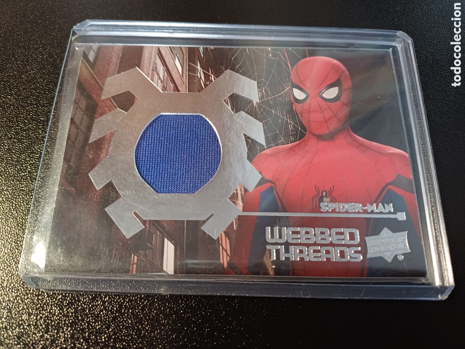 Trading cards: #WTS5 SPIDER-MAN HOMECOMING TOPPS UPPER DECK WEBBED THREADS MEMORABILIA - Foto 1