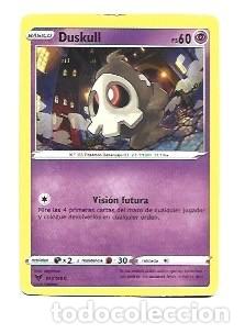Trading cards: CROMO DE POK&Eacute;MON BASICO DUSKULL PS 60 DEL A&Ntilde;O 2021 - Foto 1
