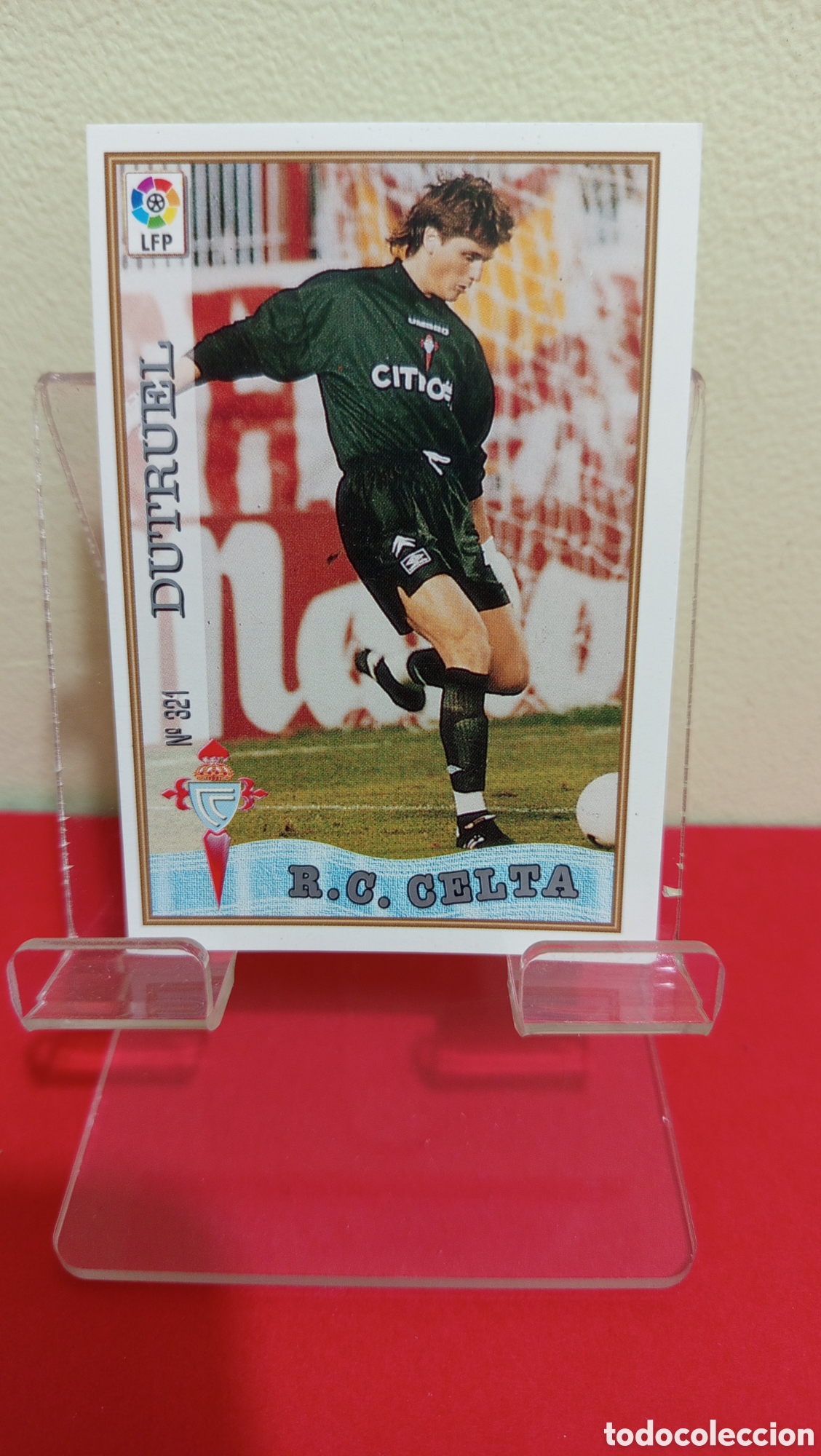 Trading Cards: ❇️ CROMO TRADING CARD DUTRUEL CELTA DE VIGO 321 1997 1998 97 98 FICHAS LIGA MUNDICROMO ❇️