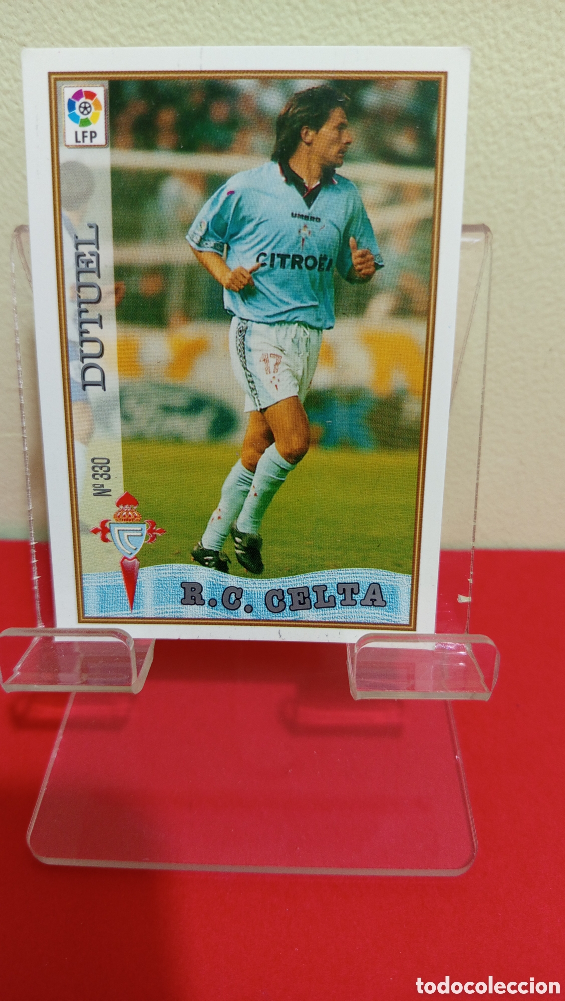 Cartes &agrave; &Eacute;changer: ❇️ CROMO TRADING CARD DUTUEL CELTA DE VIGO 330 1997 1998 97 98 FICHAS LIGA MUNDICROMO ❇️