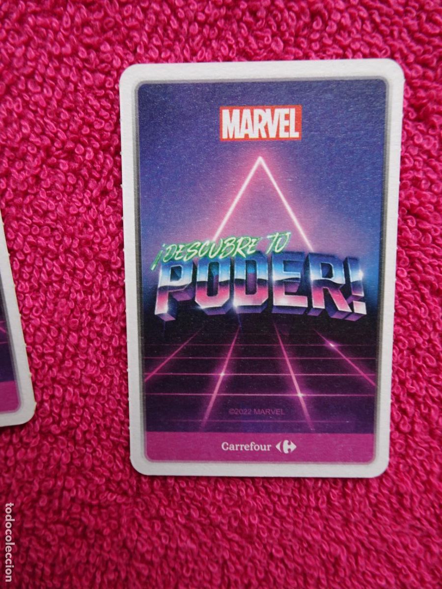 Trading cards: ms. marvel 18 descubre tu poder supermercados carrefour 2022 de marvel - Foto 2