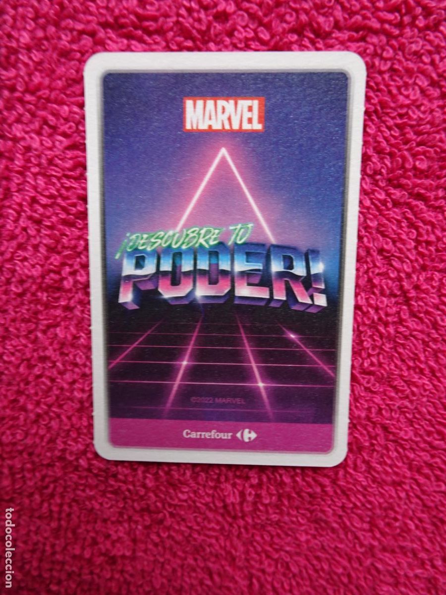 Trading cards: ms. marvel 18 descubre tu poder supermercados carrefour 2022 de marvel - Foto 2