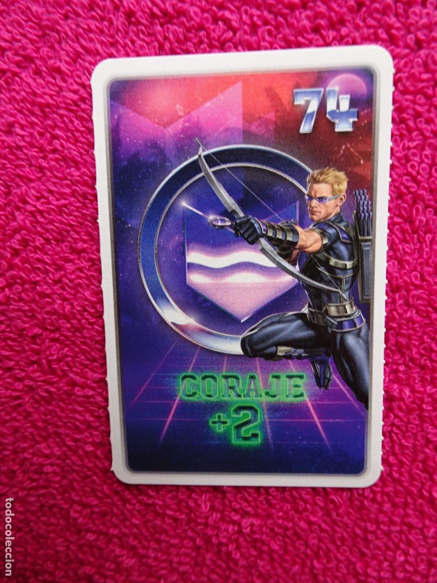 Trading cards: coraje +2 74 descubre tu poder supermercados carrefour 2022 de marvel - Foto 1
