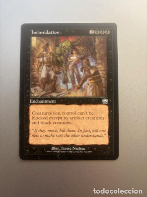Trading cards: MAGIC THE GATHERING - INTIMIDATION ( MERCADIAN MASQUES ) - Foto 1