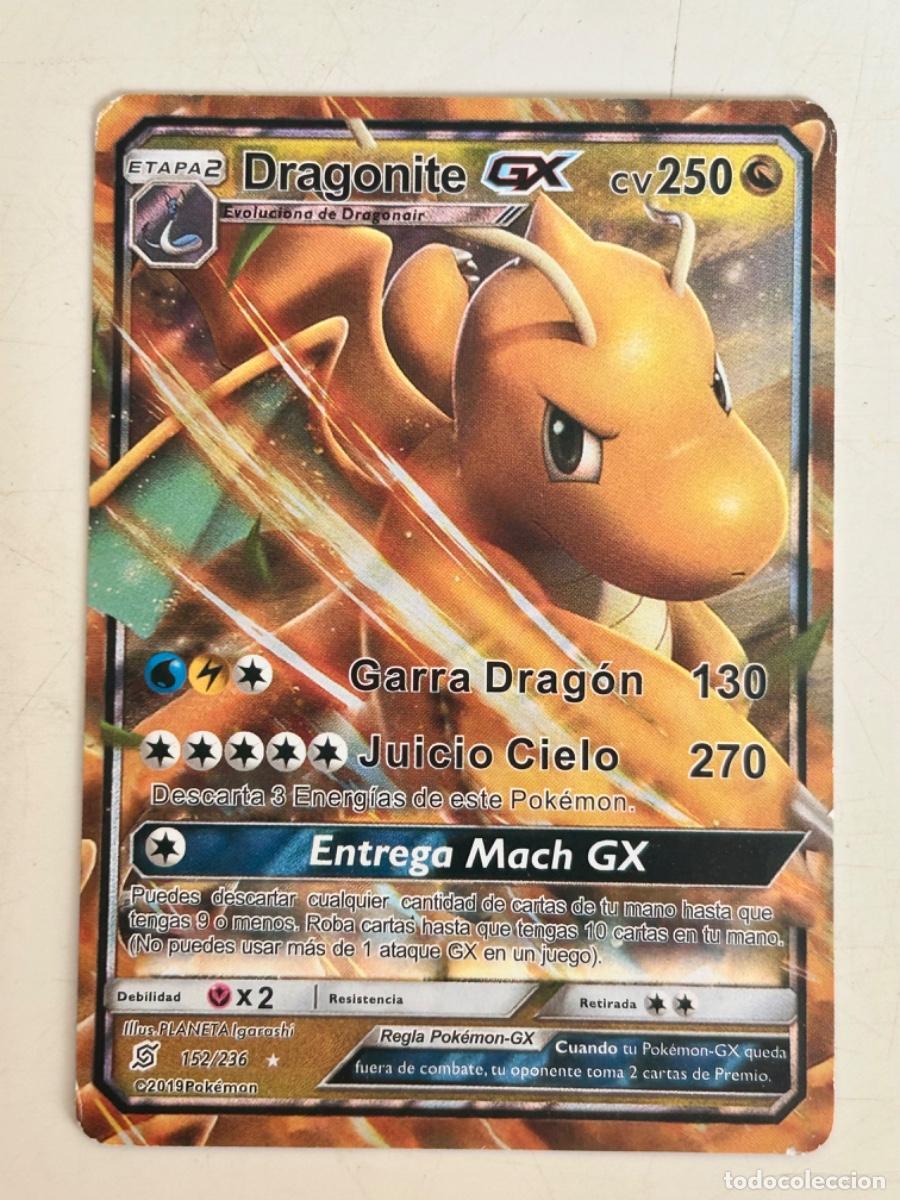 dragonite gx cv 250- 152/236 2019-pokemon card- - Buy Antique trading cards  on todocoleccion