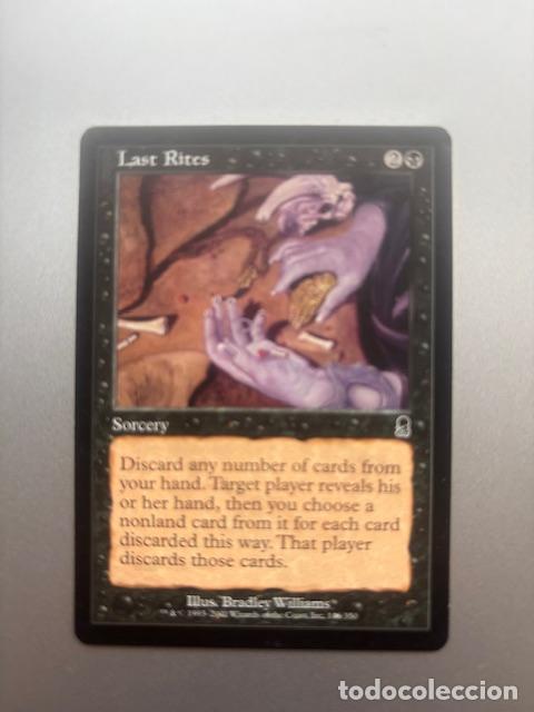 Trading cards: MAGIC THE GATHERING - LAST RITES ( ODYSSEY ) - Foto 1