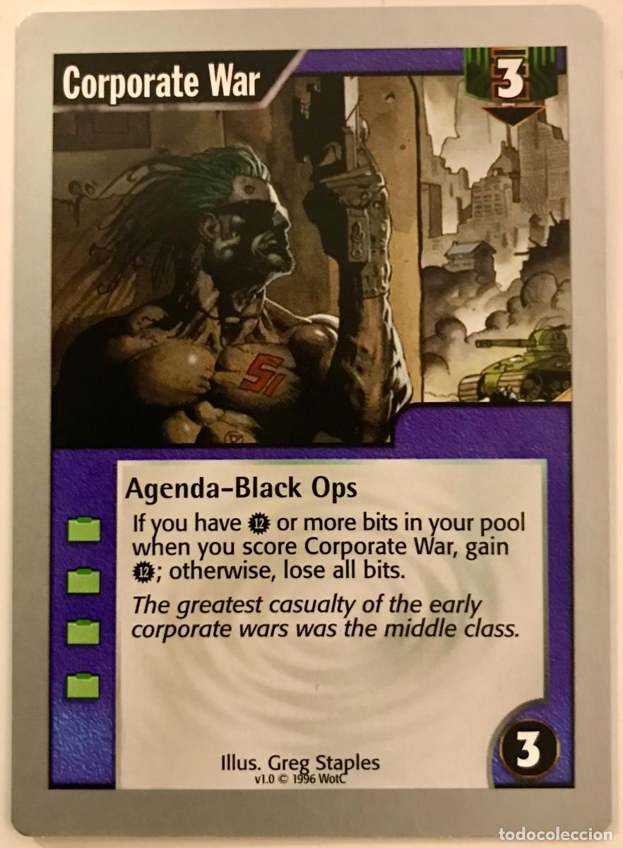 Trading cards: Netrunner - Limited - Corporate War - Foto 1