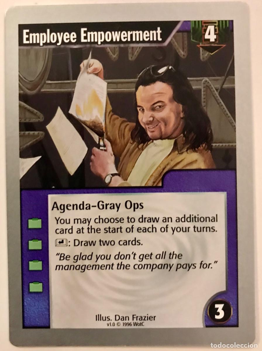 Trading cards: Netrunner - Limited - Employee Empowerment - Foto 1