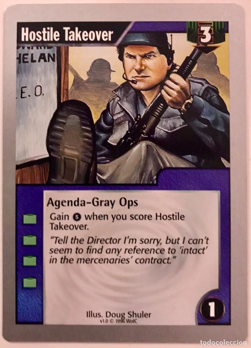 Trading cards: Netrunner - Limited - Hostile Takeover - Foto 1