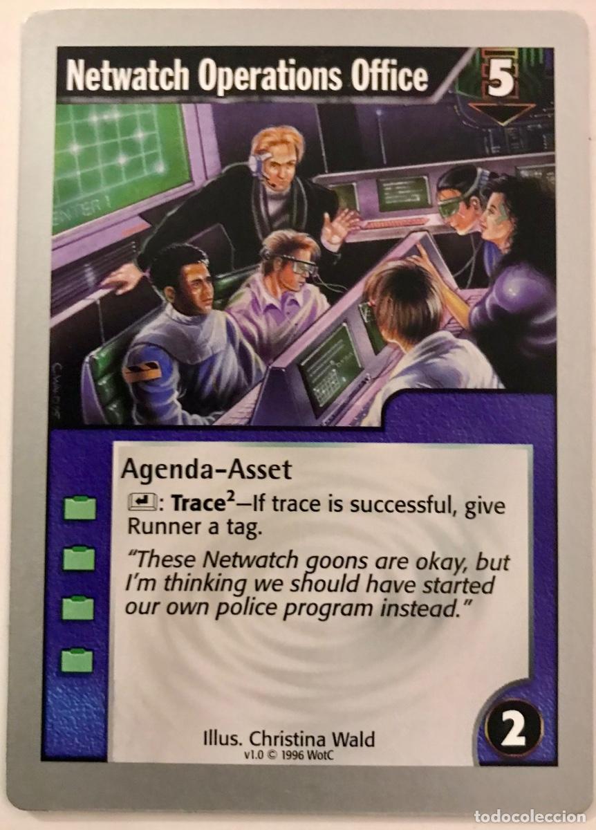 Trading cards: Netrunner - Limited - Netwatch Operations Office - Foto 1