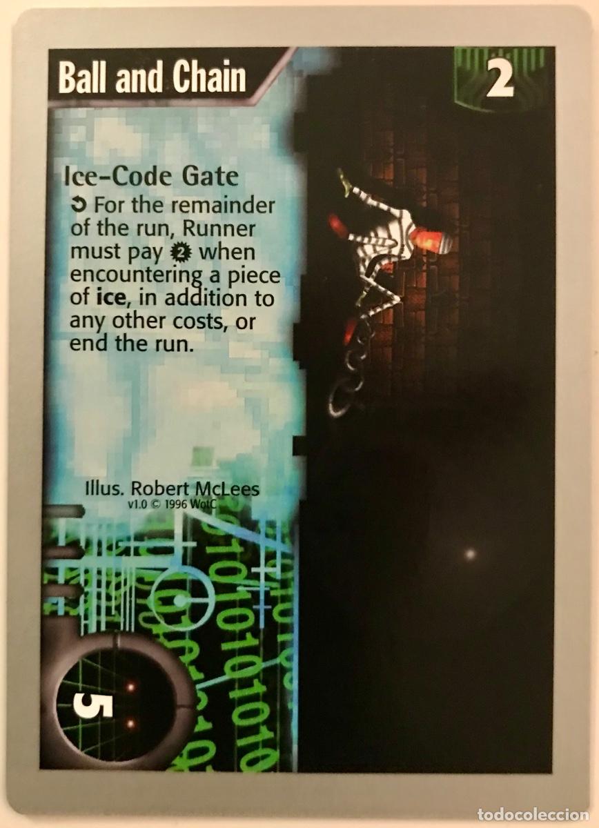 Trading cards: Netrunner - Limited - Ball and Chain - Foto 1