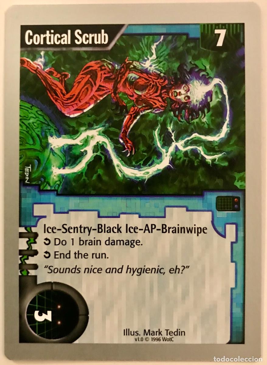 Trading cards: Netrunner - Limited - Cortical Scrub - Foto 1