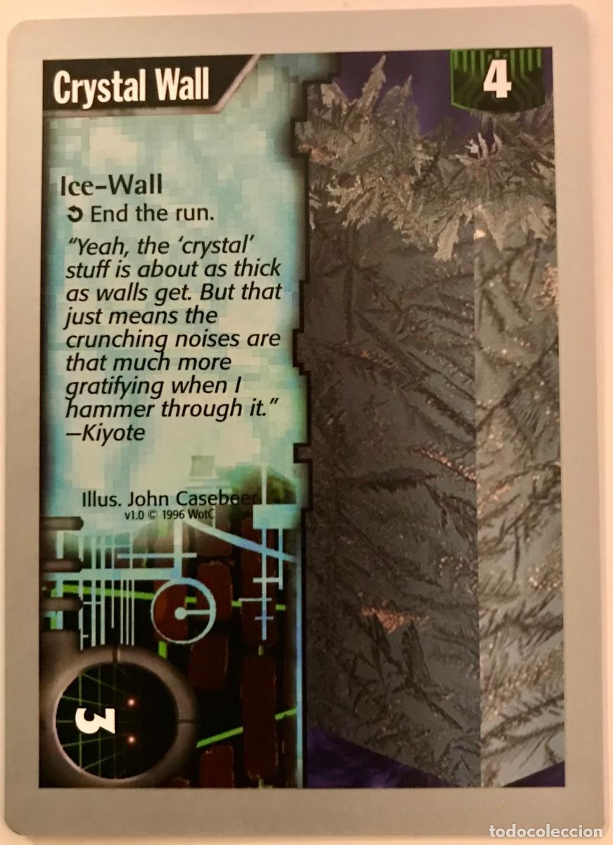 Trading cards: Netrunner - Limited - Crystal Wall - Foto 1