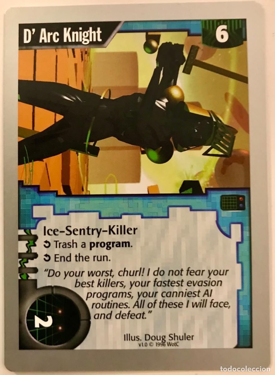 Trading cards: Netrunner - Limited - D Arc Knight - Foto 1