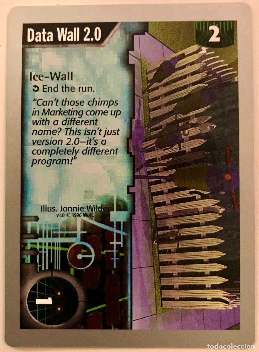 Trading cards: Netrunner - Limited - Data Wall 2.0 - Foto 1