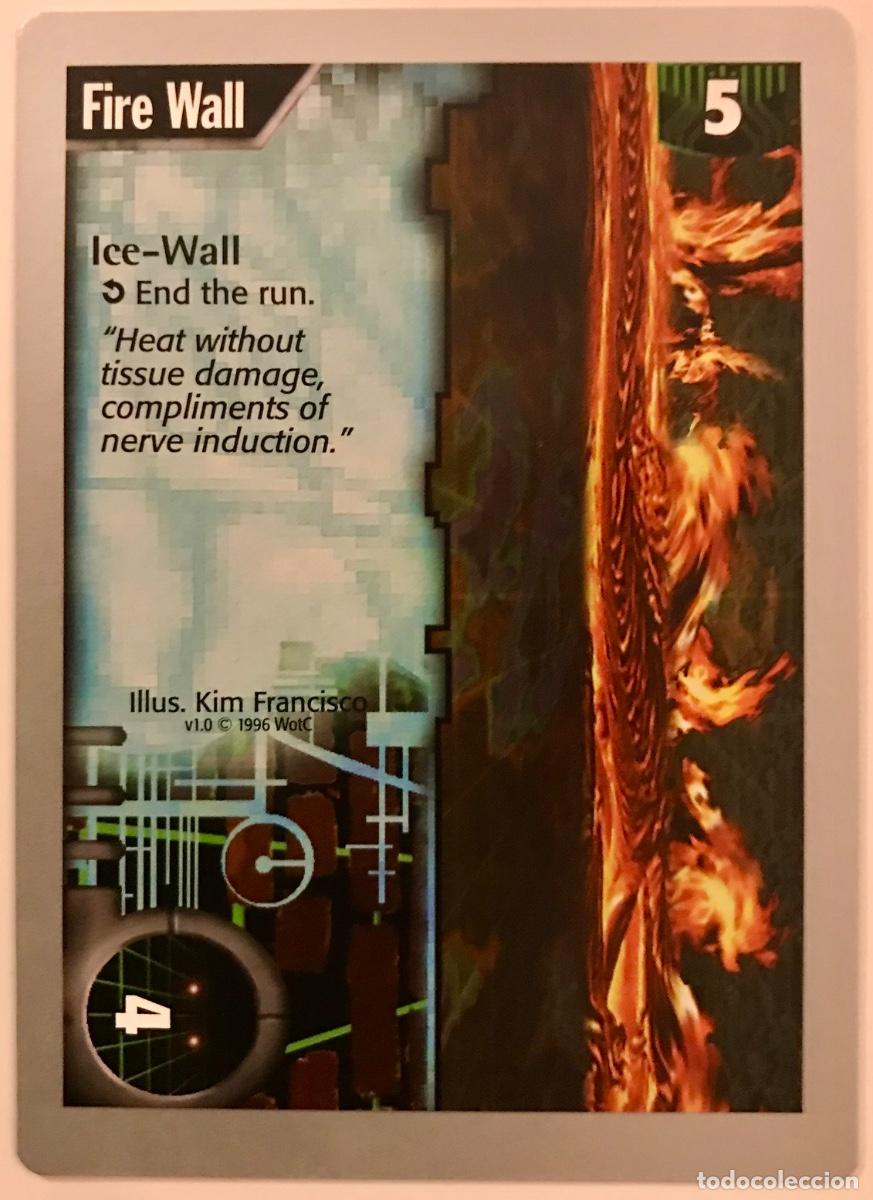 Trading cards: Netrunner - Limited - Fire Wall - Foto 1