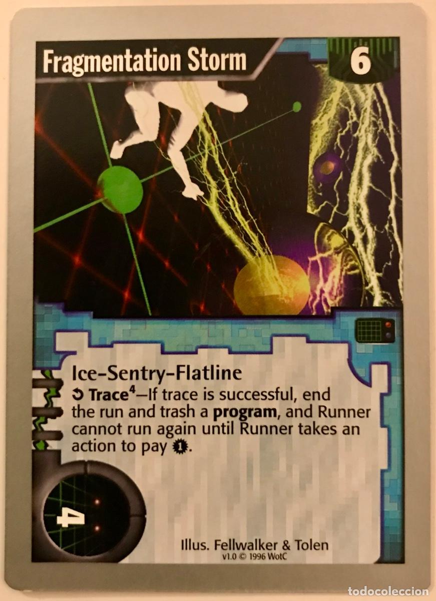 Trading cards: Netrunner - Limited - Fragmentation Storm - Foto 1