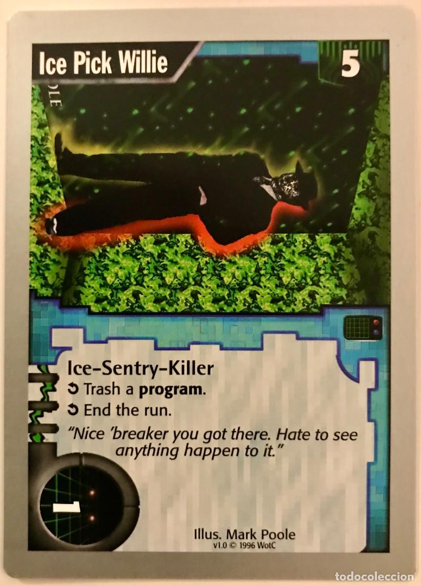 Trading cards: Netrunner - Limited - Ice Pick Willie - Foto 1