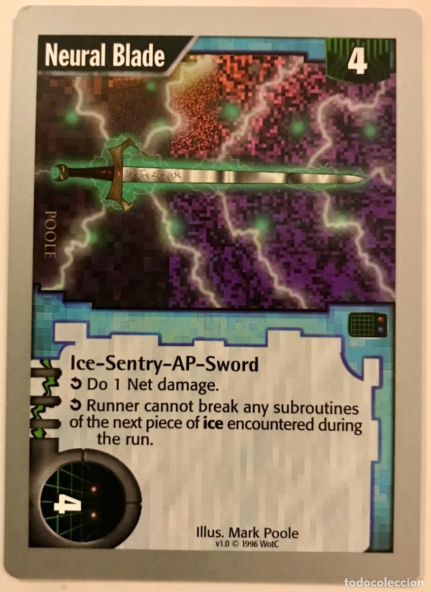Trading cards: Netrunner - Limited - Neural Blade - Foto 1