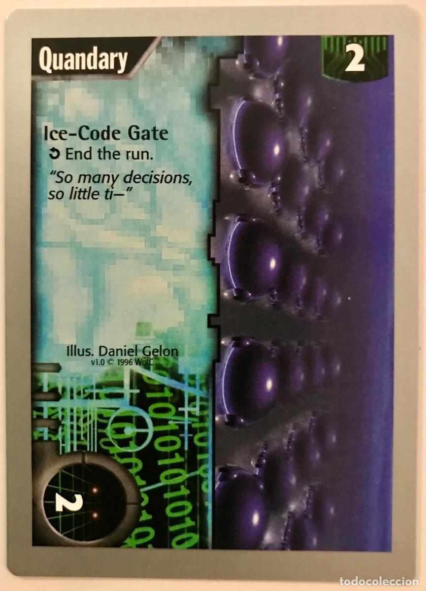 Trading cards: Netrunner - Limited - Quandary - Foto 1
