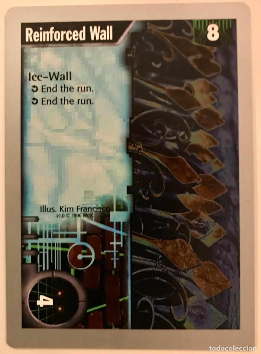 Trading cards: Netrunner - Limited - Reinforced Wall - Foto 1