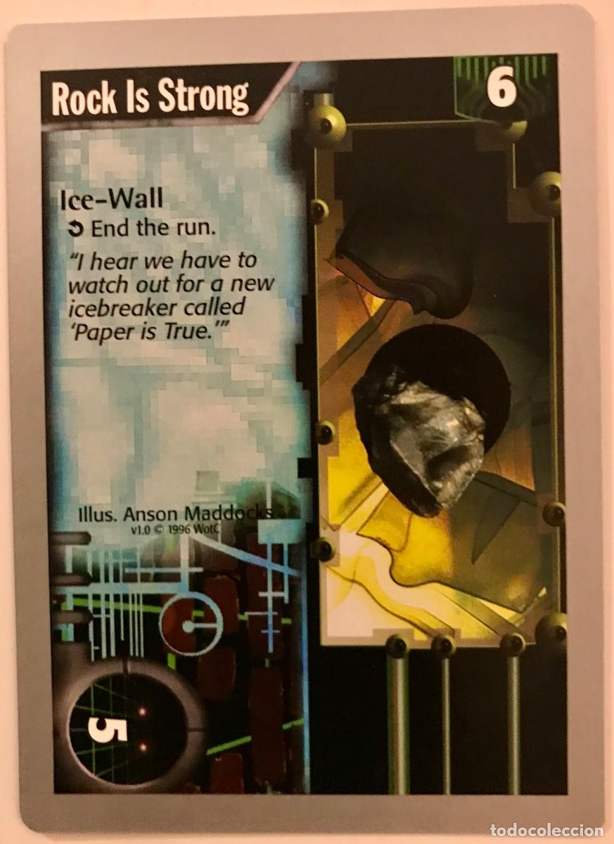 Trading cards: Netrunner - Limited - Rock Is Strong - Foto 1