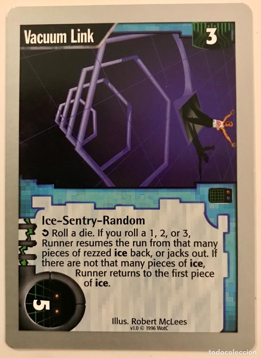 Trading cards: Netrunner - Limited - Vacuum Link - Foto 1