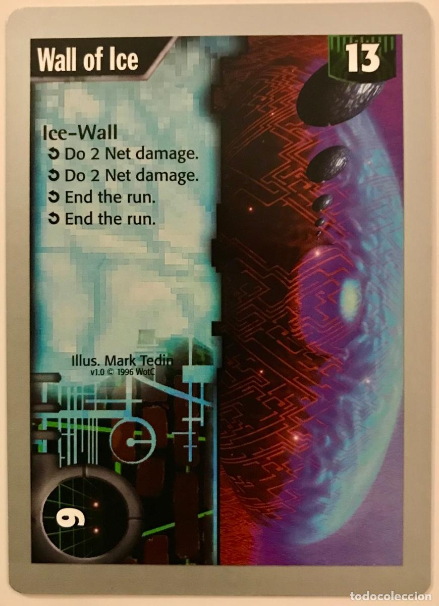 Trading cards: Netrunner - Limited - Wall of Ice - Foto 1