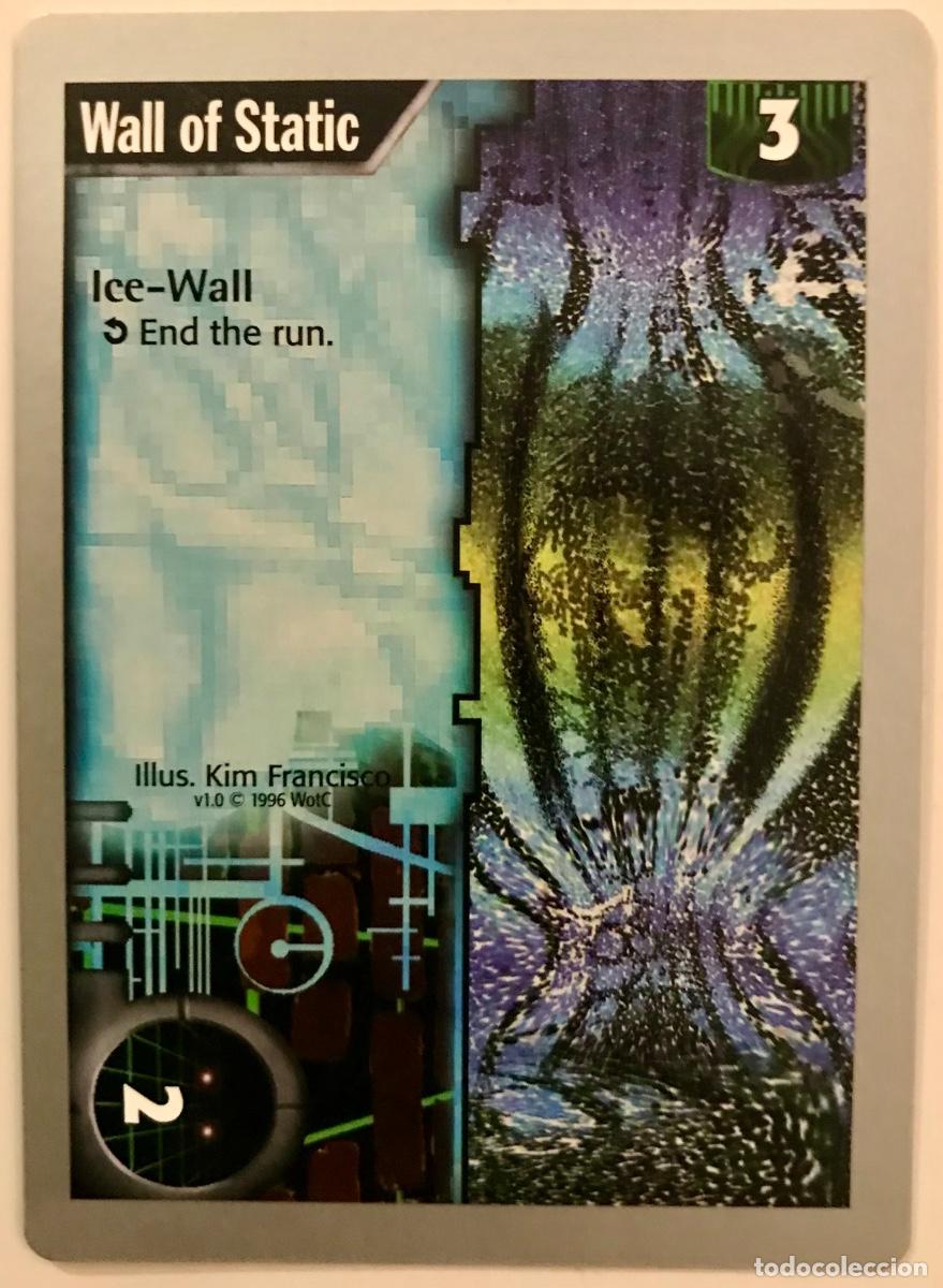 Trading cards: Netrunner - Limited - Wall of Static - Foto 1