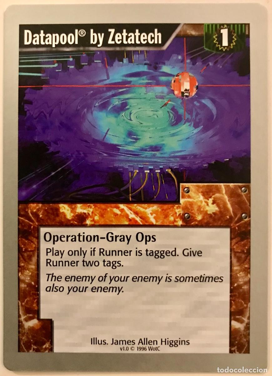 Trading cards: Netrunner - Limited - Datapool(R) by Zetatech - Foto 1