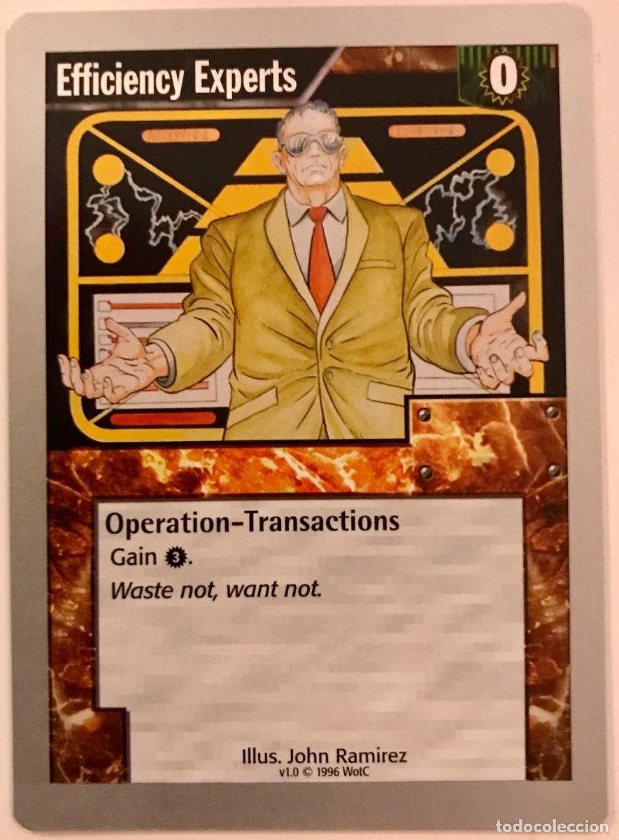 Trading cards: Netrunner - Limited - Efficiency Experts - Foto 1