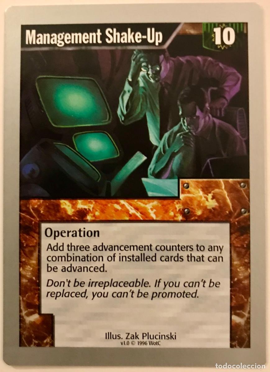 Trading cards: Netrunner - Limited - Management Shake-Up - Foto 1