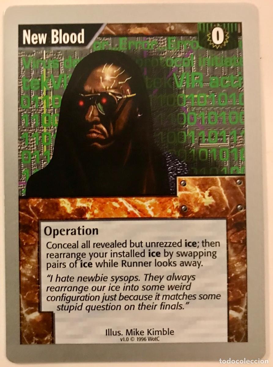 Trading cards: Netrunner - Limited - New Blood - Foto 1