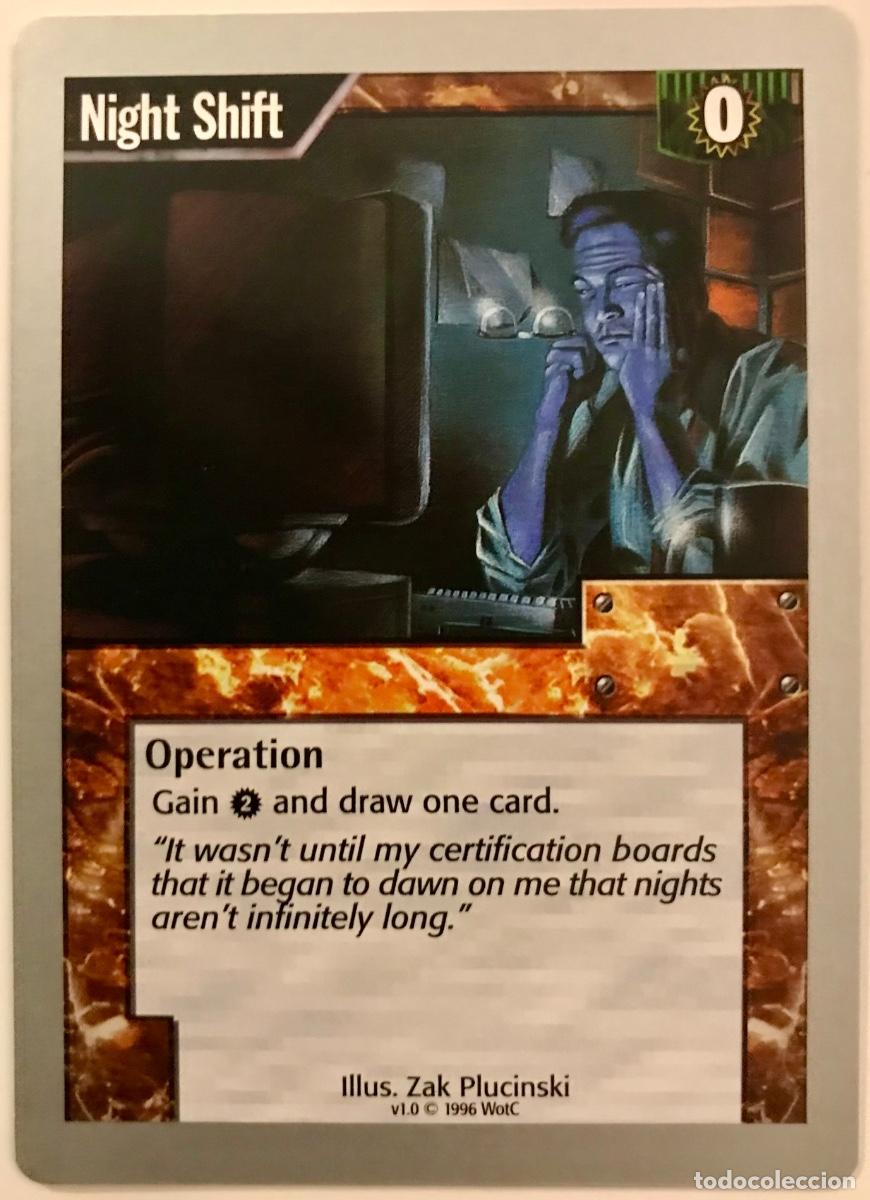Trading cards: Netrunner - Limited - Night Shift - Foto 1