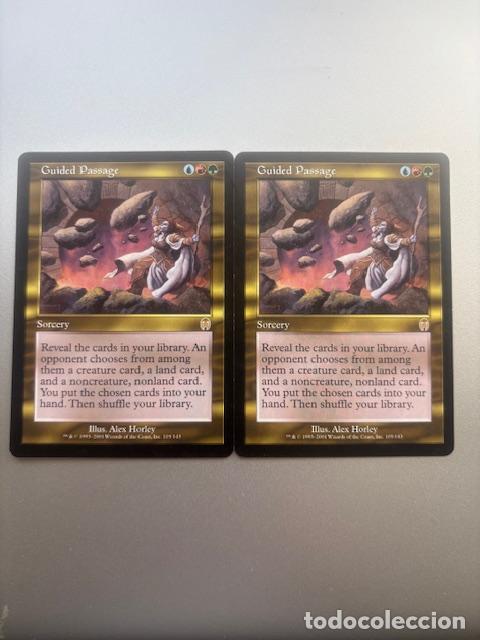 Trading cards: MAGIC THE GATHERING - GUIDED PASSAGE x 2 ( APOCALIPSIS ) - Foto 1