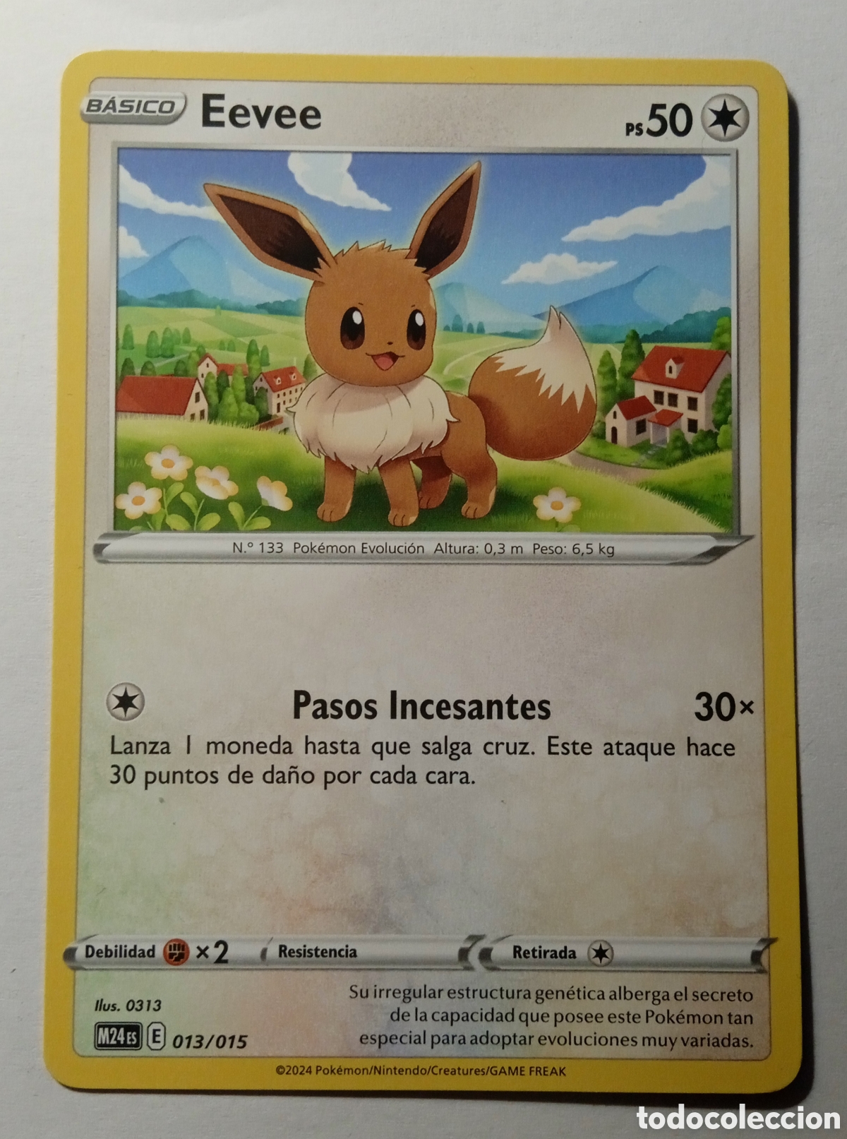 pokemon 2024 mcdonald's cards Sealed Pokmon pack with cards, stickers, and Eevee poster Rare Retreat cost Pokemon McDonald's 2024 Happy Meal