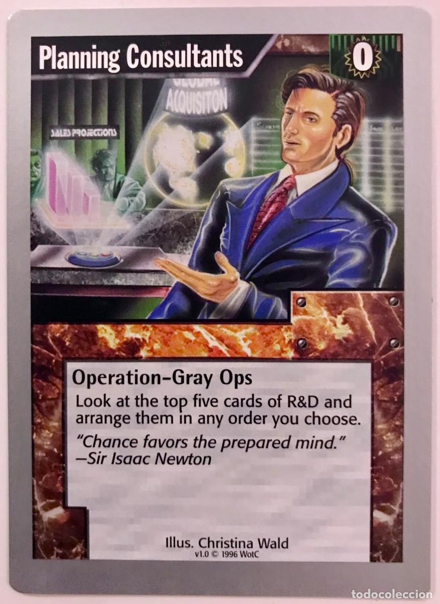 Trading cards: Netrunner - Limited - Planning Consultants - Foto 1